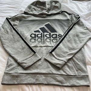Adidas boys hoodie size large